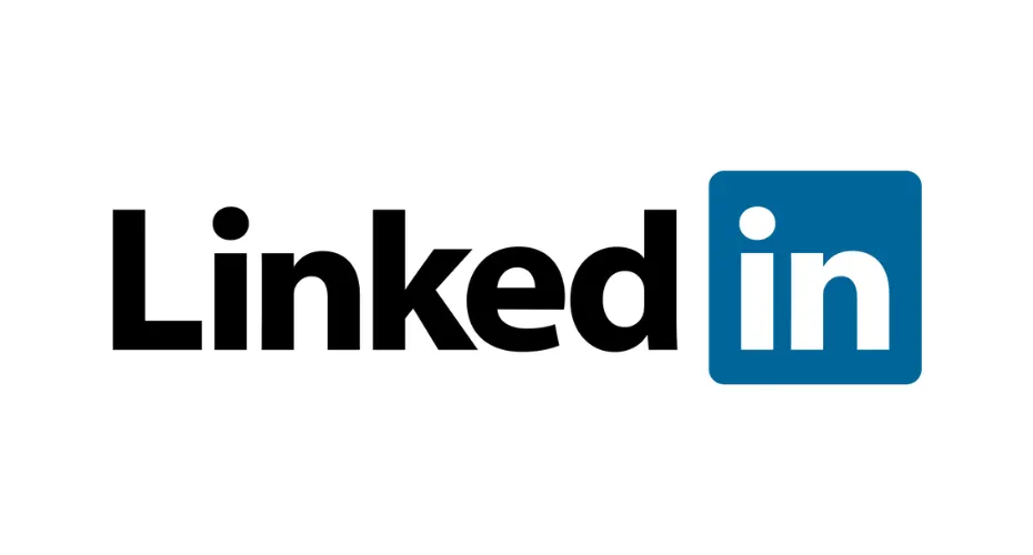 The logo of LinkedIn.